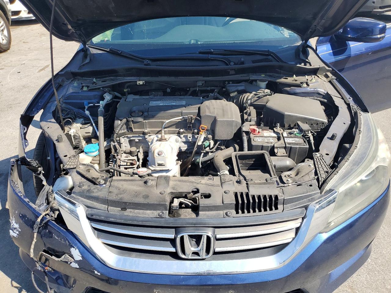 2013 Honda Accord Exl Blue vin: 1HGCR2F80DA273808