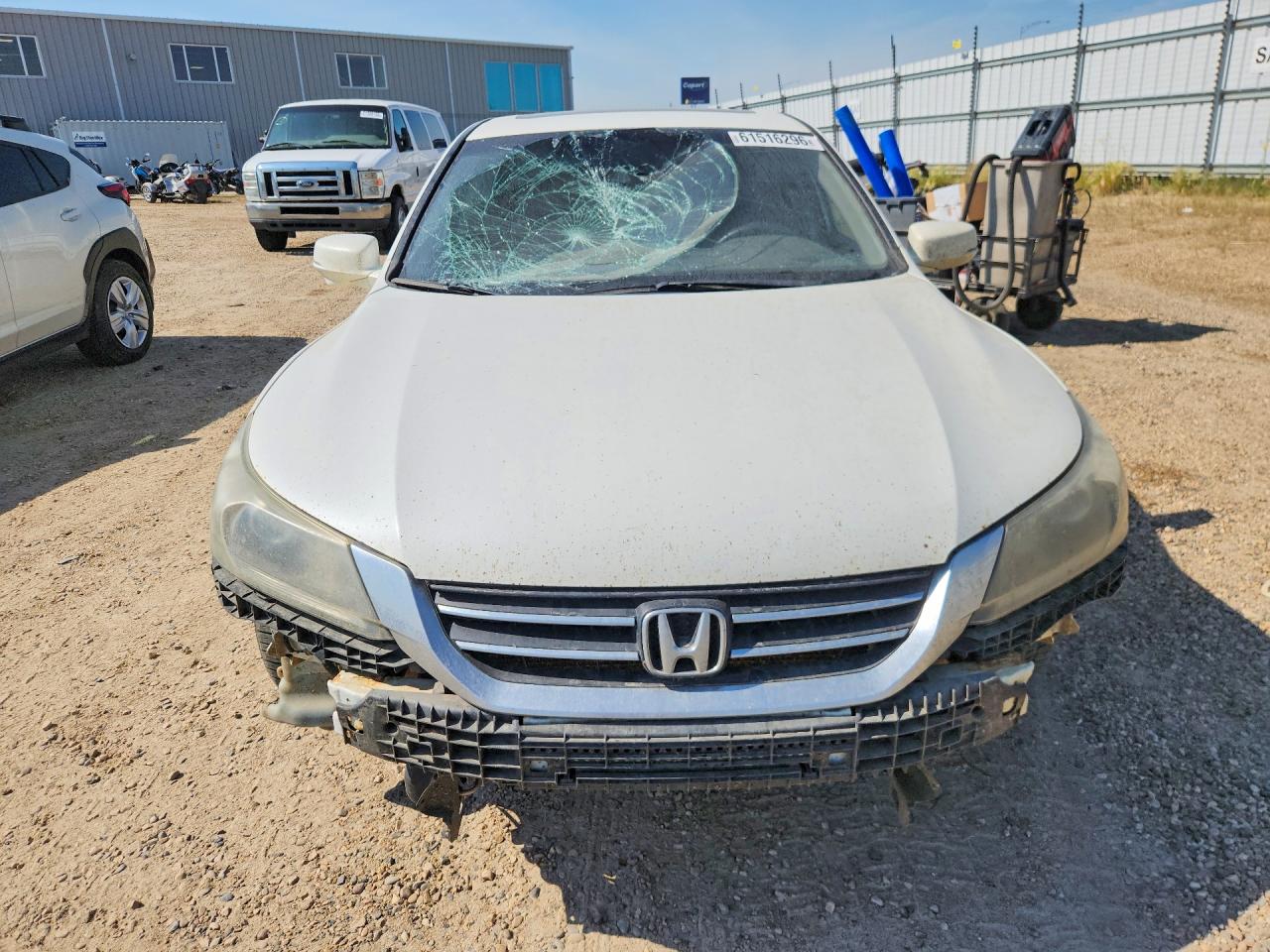 2013 Honda Accord Exl White vin: 1HGCR2F80DA802688