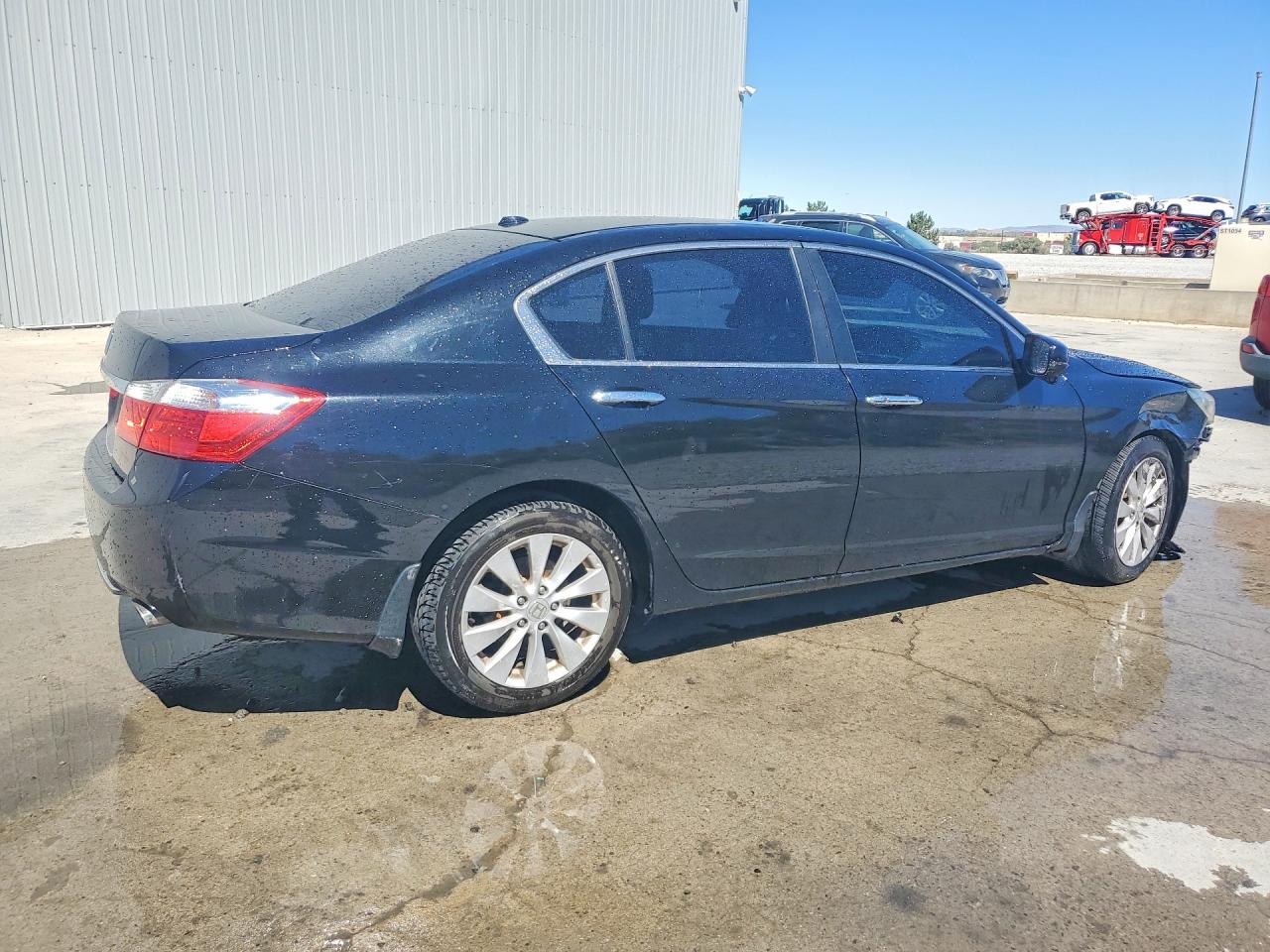 2014 Honda Accord Exl Black vin: 1HGCR2F80EA020330