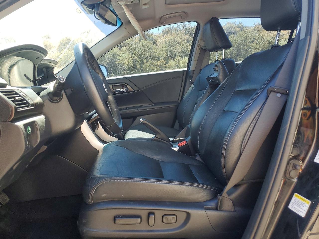 2014 Honda Accord Exl Black vin: 1HGCR2F80EA020330