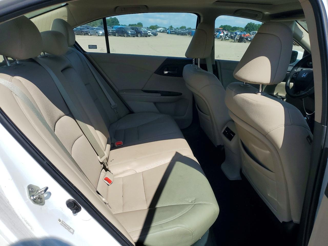 2014 Honda Accord Exl White vin: 1HGCR2F80EA023244