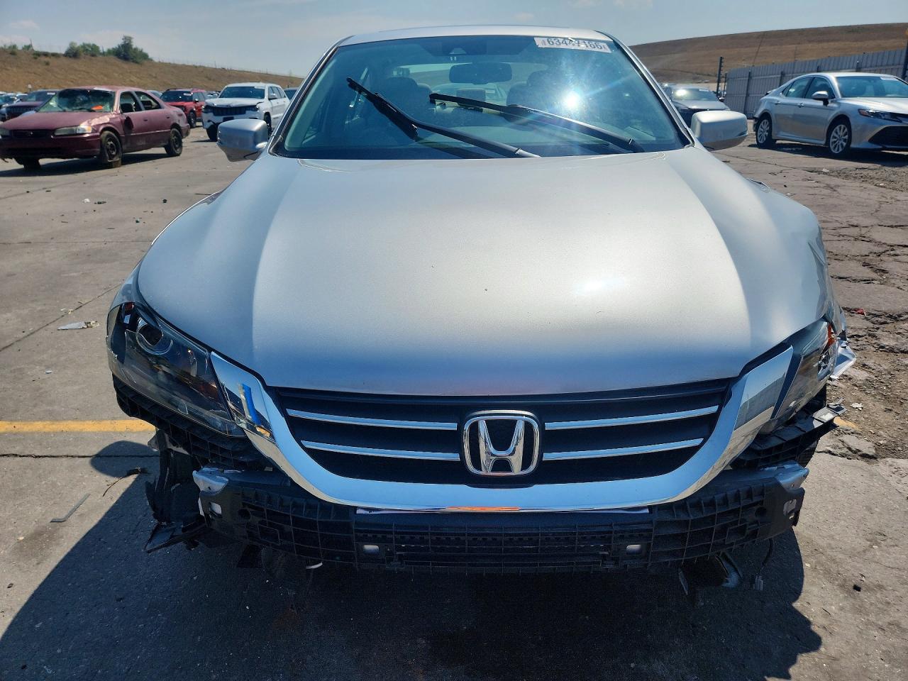 2014 Honda Accord Exl Silver vin: 1HGCR2F80EA063341