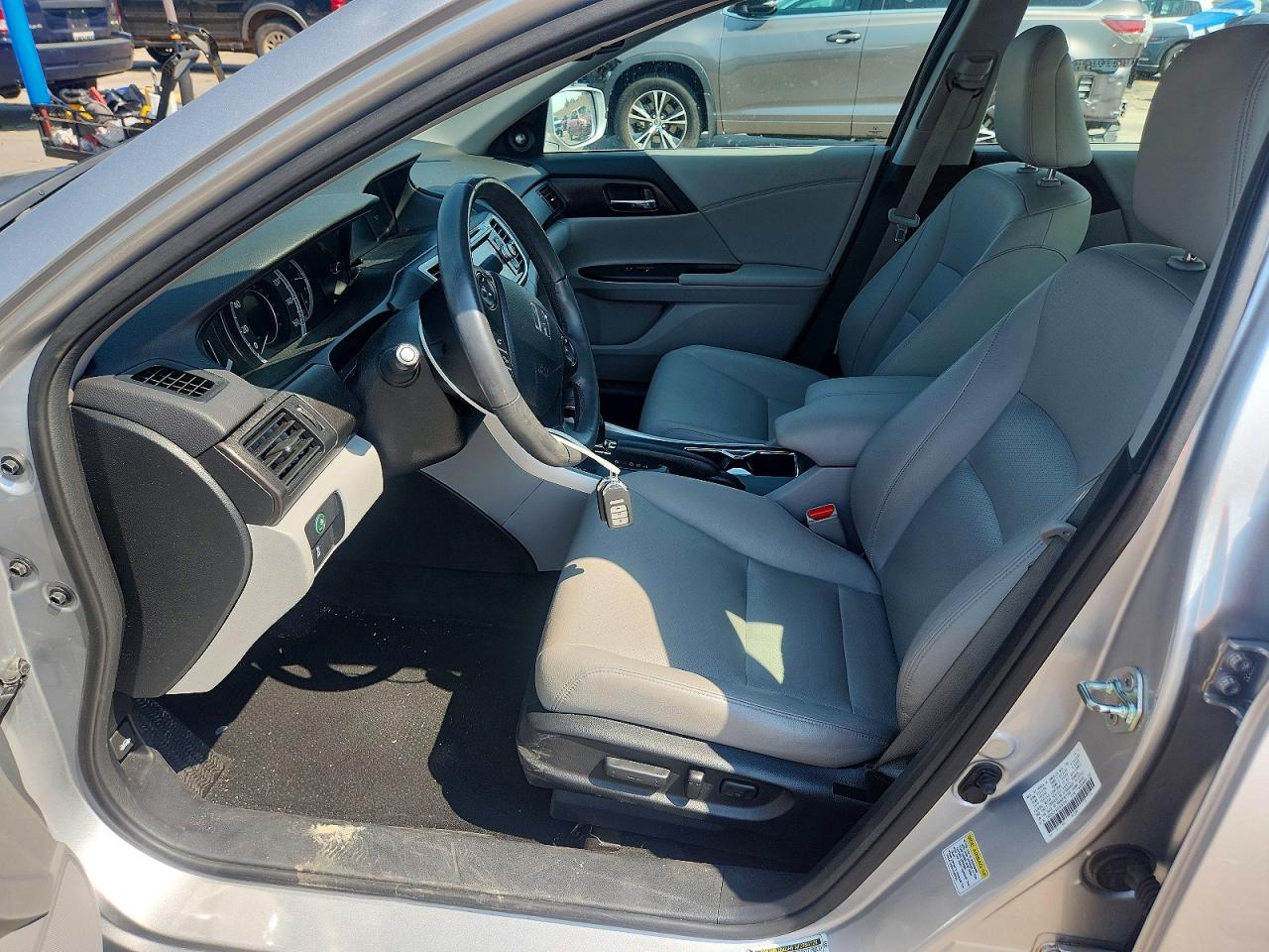 2014 Honda Accord Exl Silver vin: 1HGCR2F80EA063341
