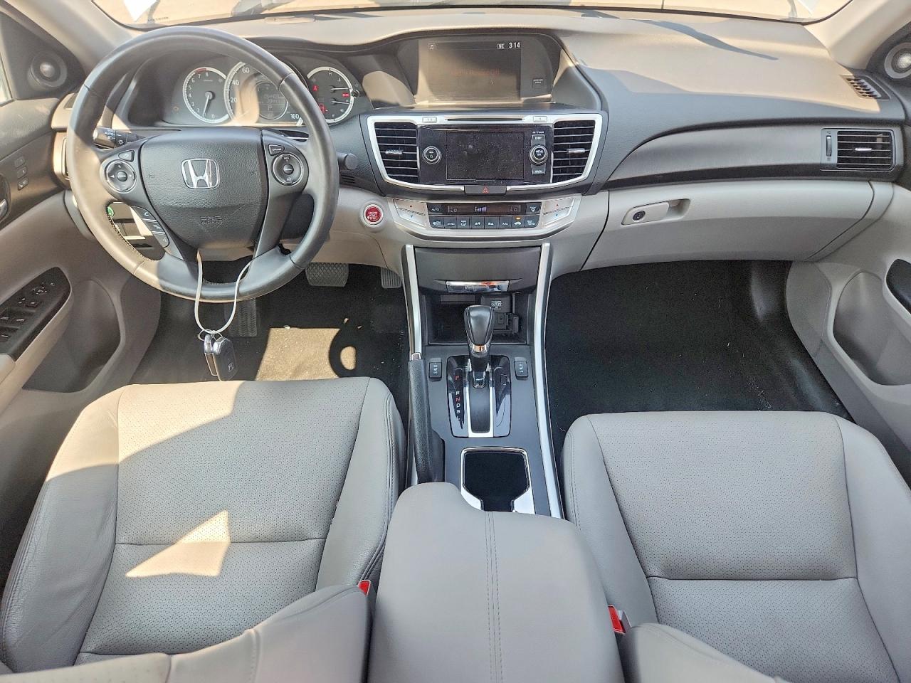 2014 Honda Accord Exl Silver vin: 1HGCR2F80EA063341