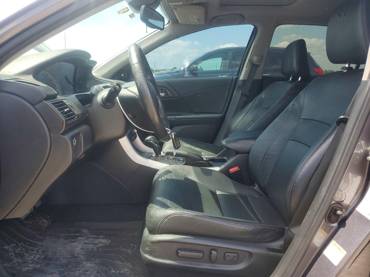 2014 Honda Accord Exl Gray vin: 1HGCR2F80EA070936