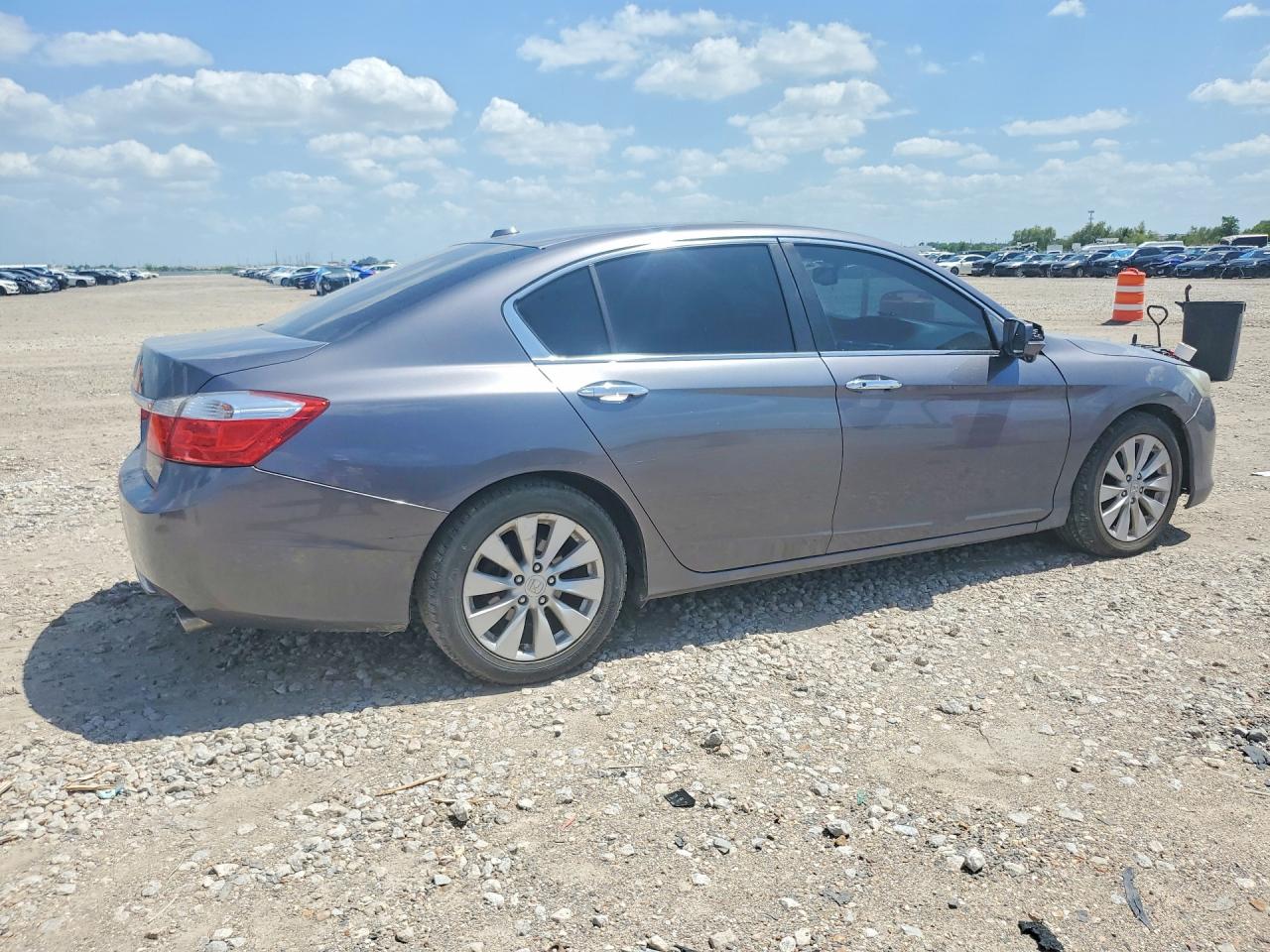 2014 Honda Accord Exl Gray vin: 1HGCR2F80EA070936