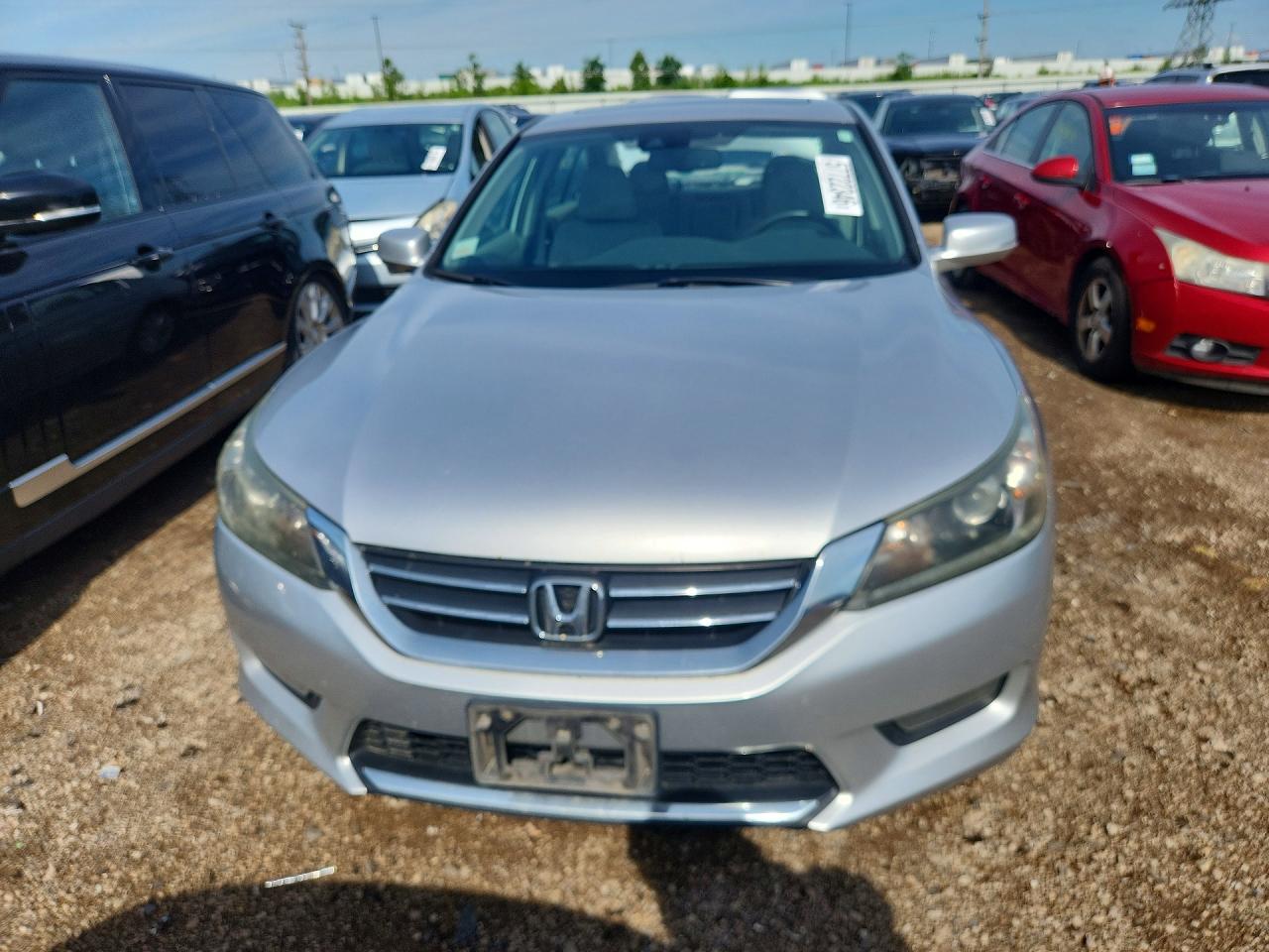 2014 Honda Accord Exl Silver vin: 1HGCR2F80EA107435