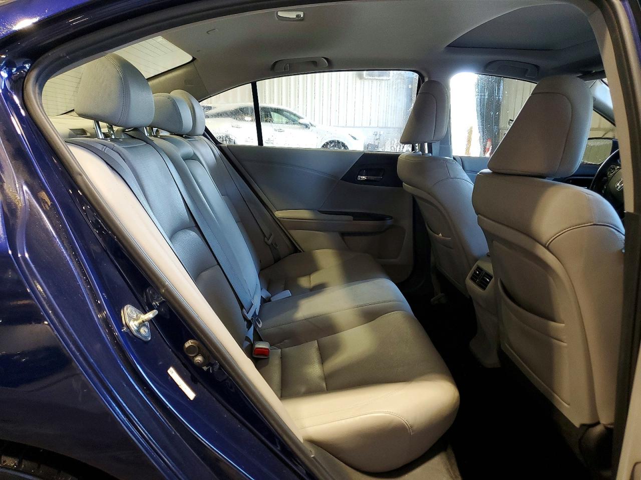 2014 Honda Accord Exl Blue vin: 1HGCR2F80EA122825