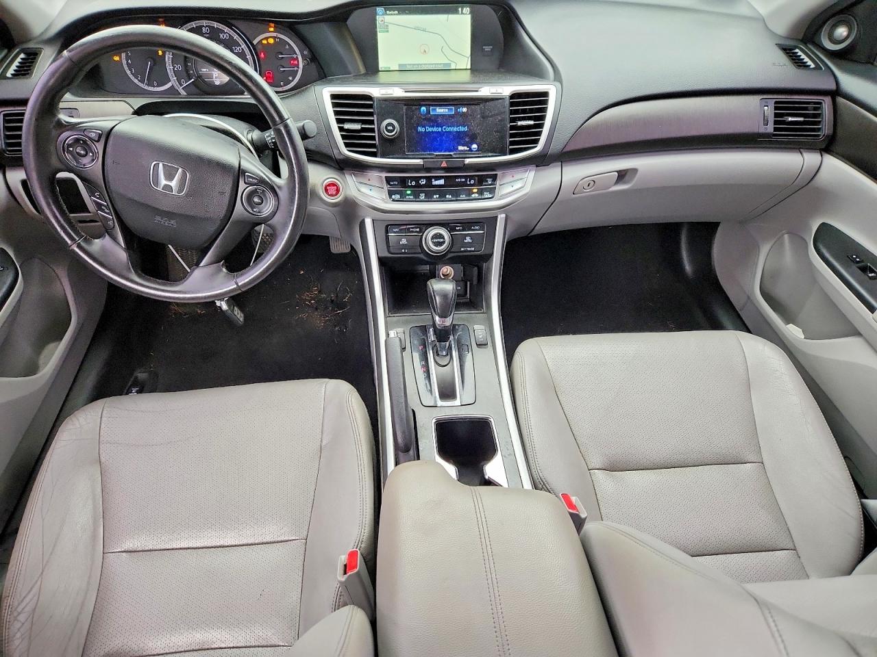 2014 Honda Accord Exl Gray vin: 1HGCR2F80EA189344