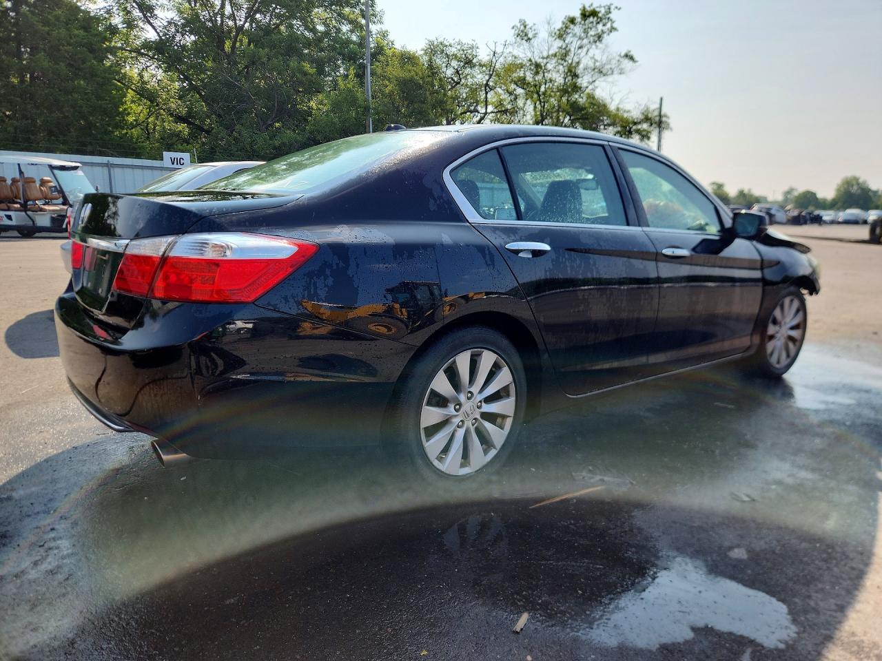 2014 Honda Accord Exl Black vin: 1HGCR2F80EA197489