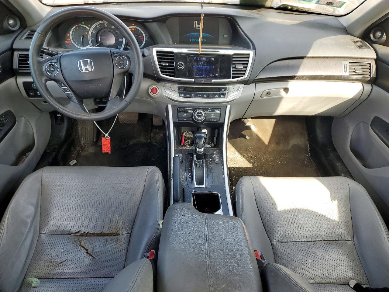 2014 Honda Accord Exl Silver vin: 1HGCR2F80EA216655