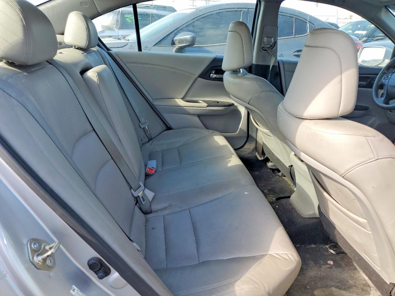2014 Honda Accord Exl Silver vin: 1HGCR2F80EA216655