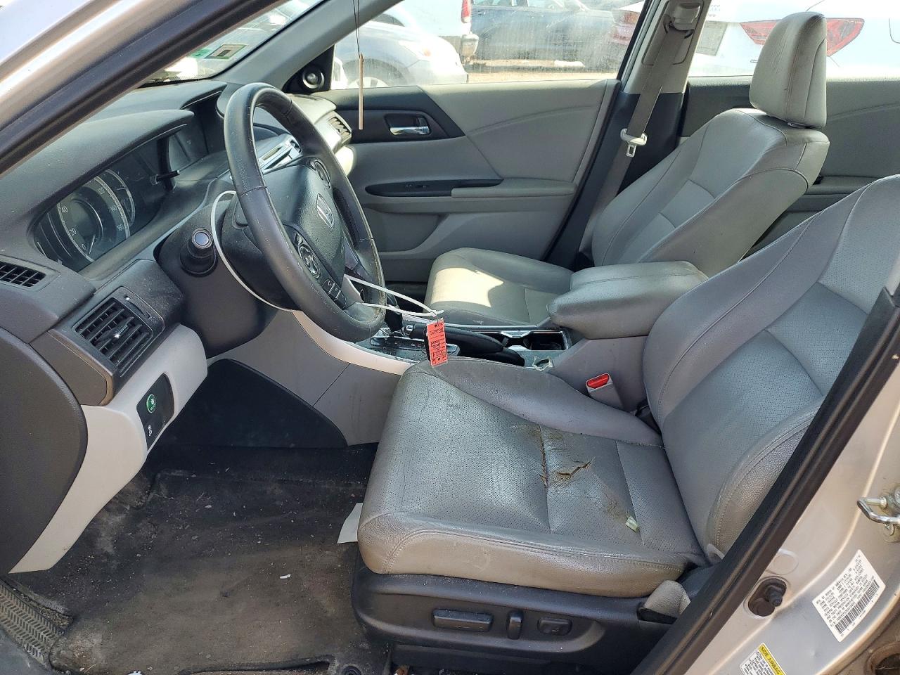 2014 Honda Accord Exl Silver vin: 1HGCR2F80EA216655