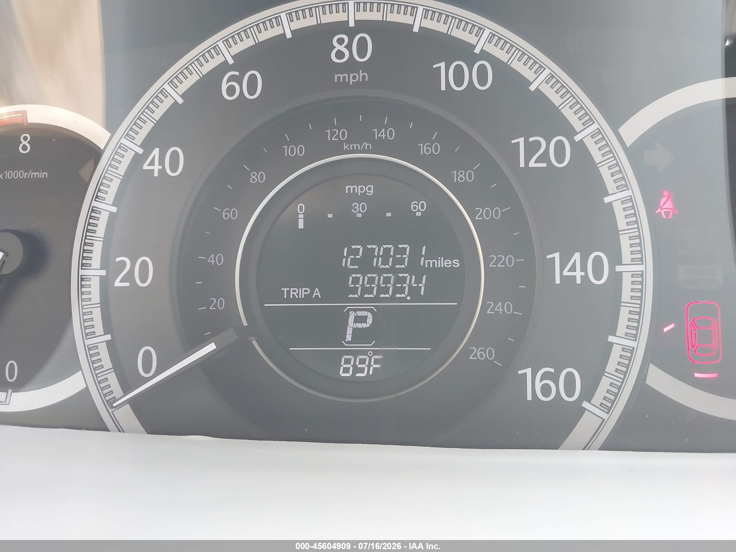 2014 Honda Accord Ex-l White vin: 1HGCR2F80EA303651