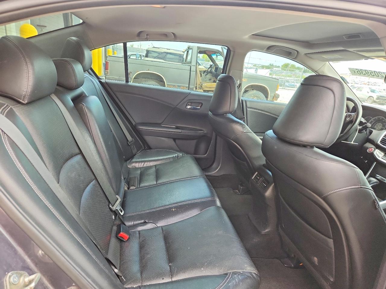 2014 Honda Accord Exl Gray vin: 1HGCR2F80EA308462