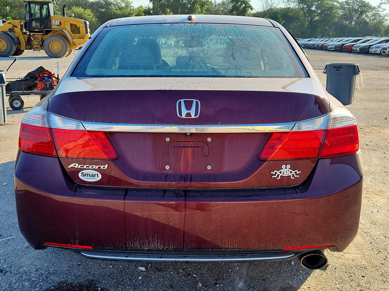 2015 Honda Accord Exl Burgundy vin: 1HGCR2F80FA016554