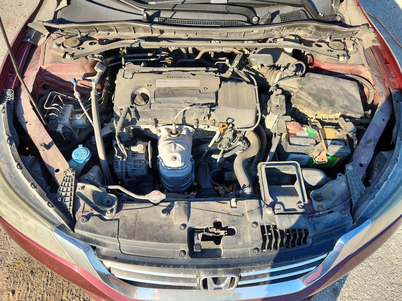 2015 Honda Accord Exl Burgundy vin: 1HGCR2F80FA016554