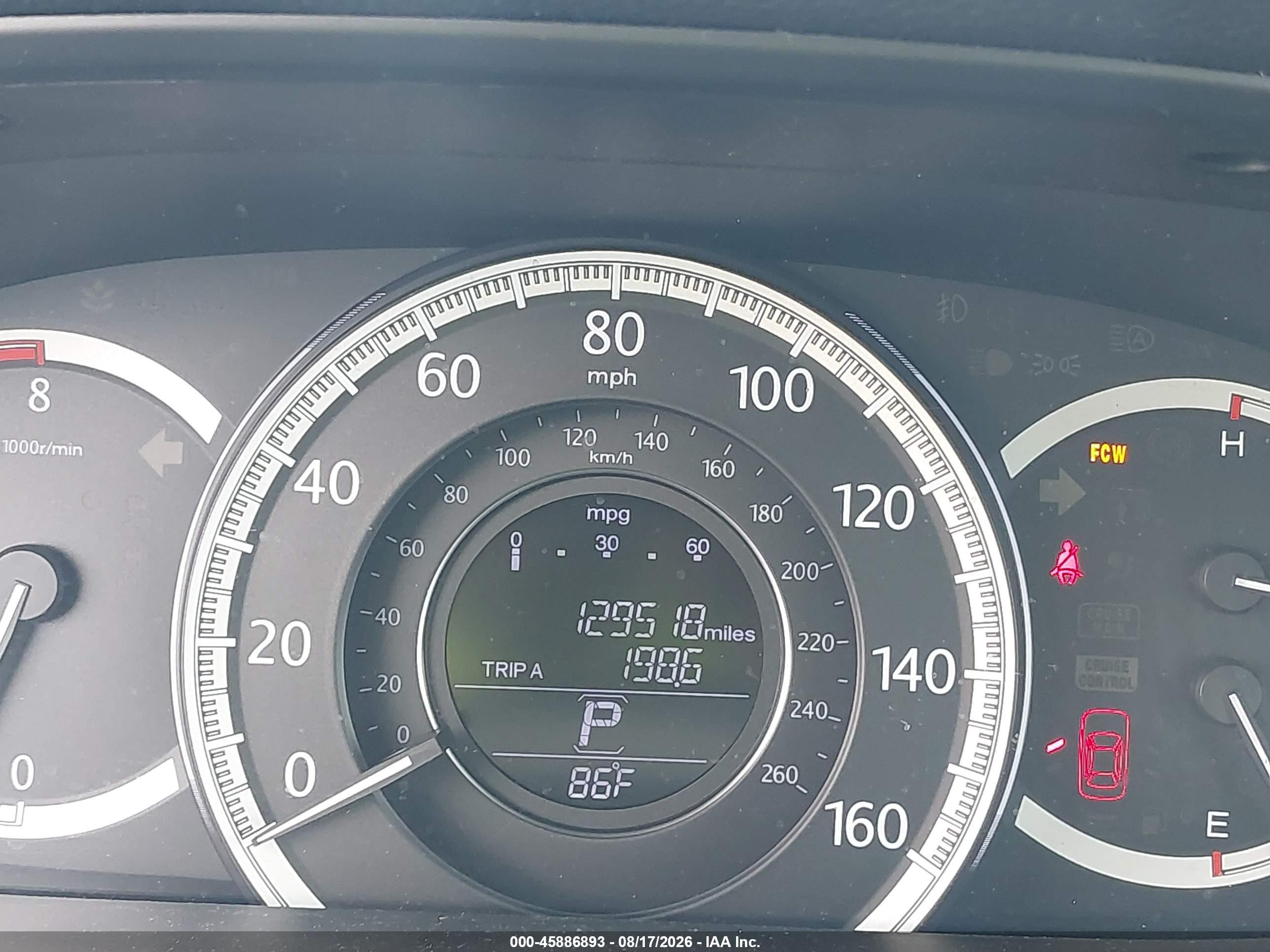 2015 Honda Accord Ex-l Gray vin: 1HGCR2F80FA017476