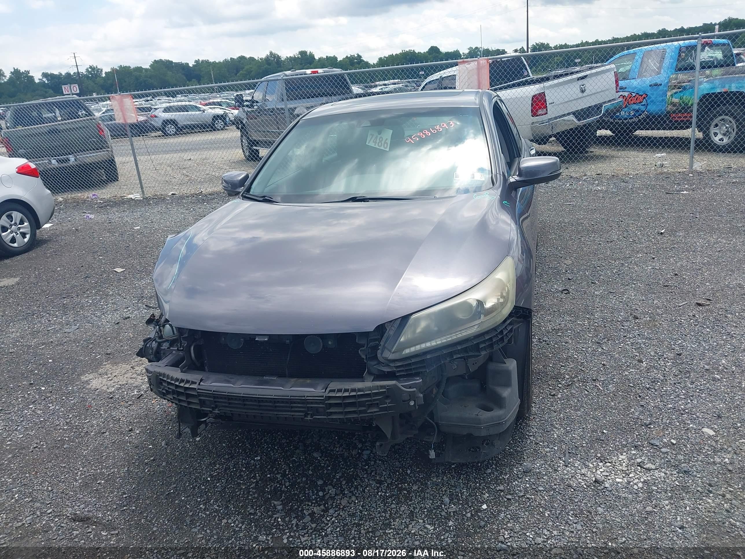 2015 Honda Accord Ex-l Gray vin: 1HGCR2F80FA017476