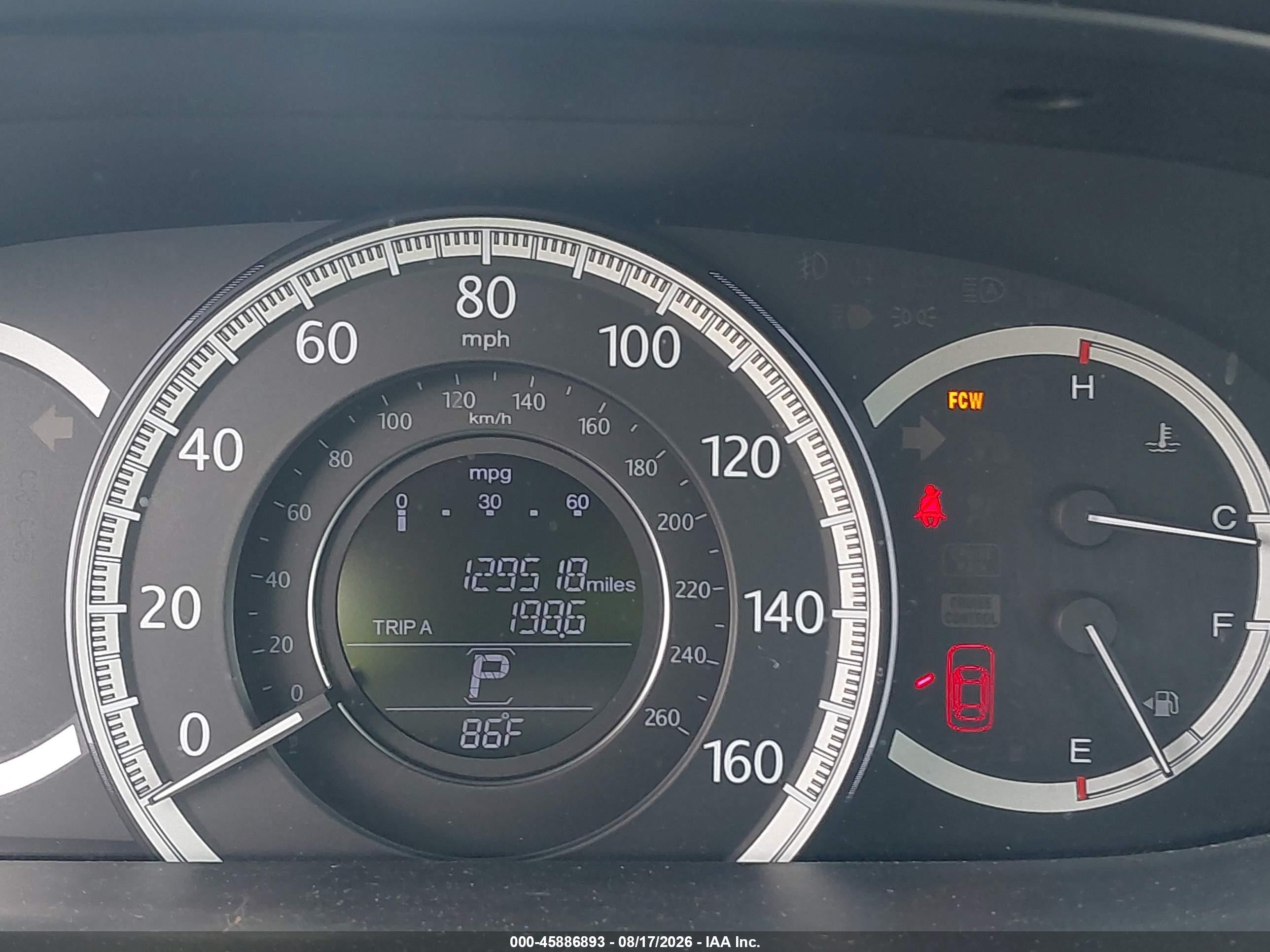 2015 Honda Accord Ex-l Gray vin: 1HGCR2F80FA017476