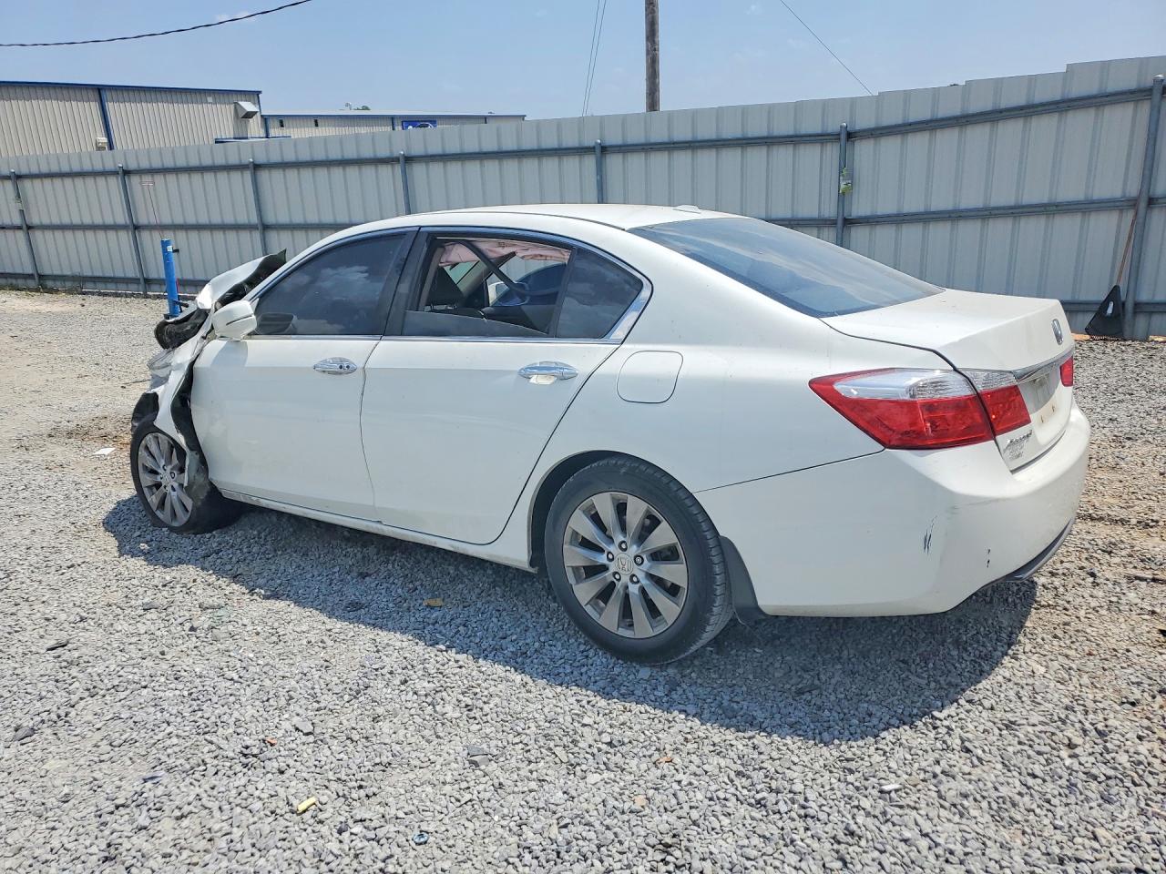 2015 Honda Accord Exl Белый vin: 1HGCR2F80FA020832