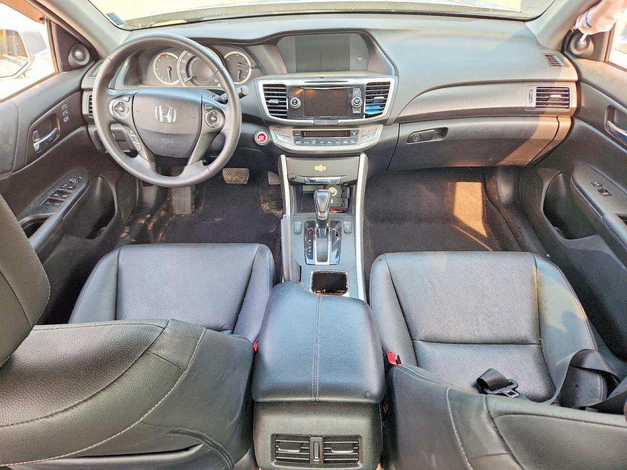 2015 Honda Accord Exl Silver vin: 1HGCR2F80FA023066