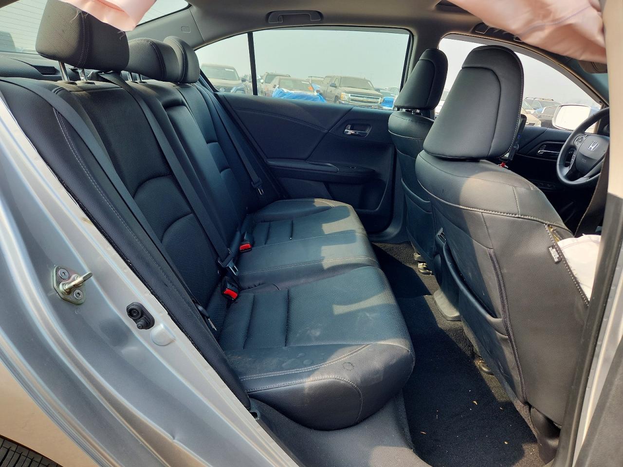 2015 Honda Accord Exl Silver vin: 1HGCR2F80FA023066