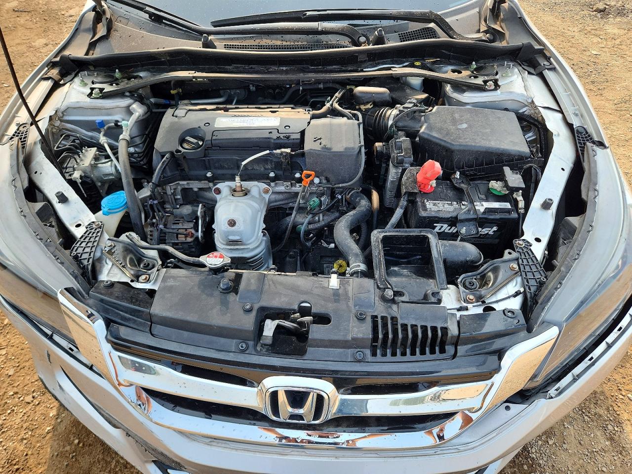2015 Honda Accord Exl Silver vin: 1HGCR2F80FA023066