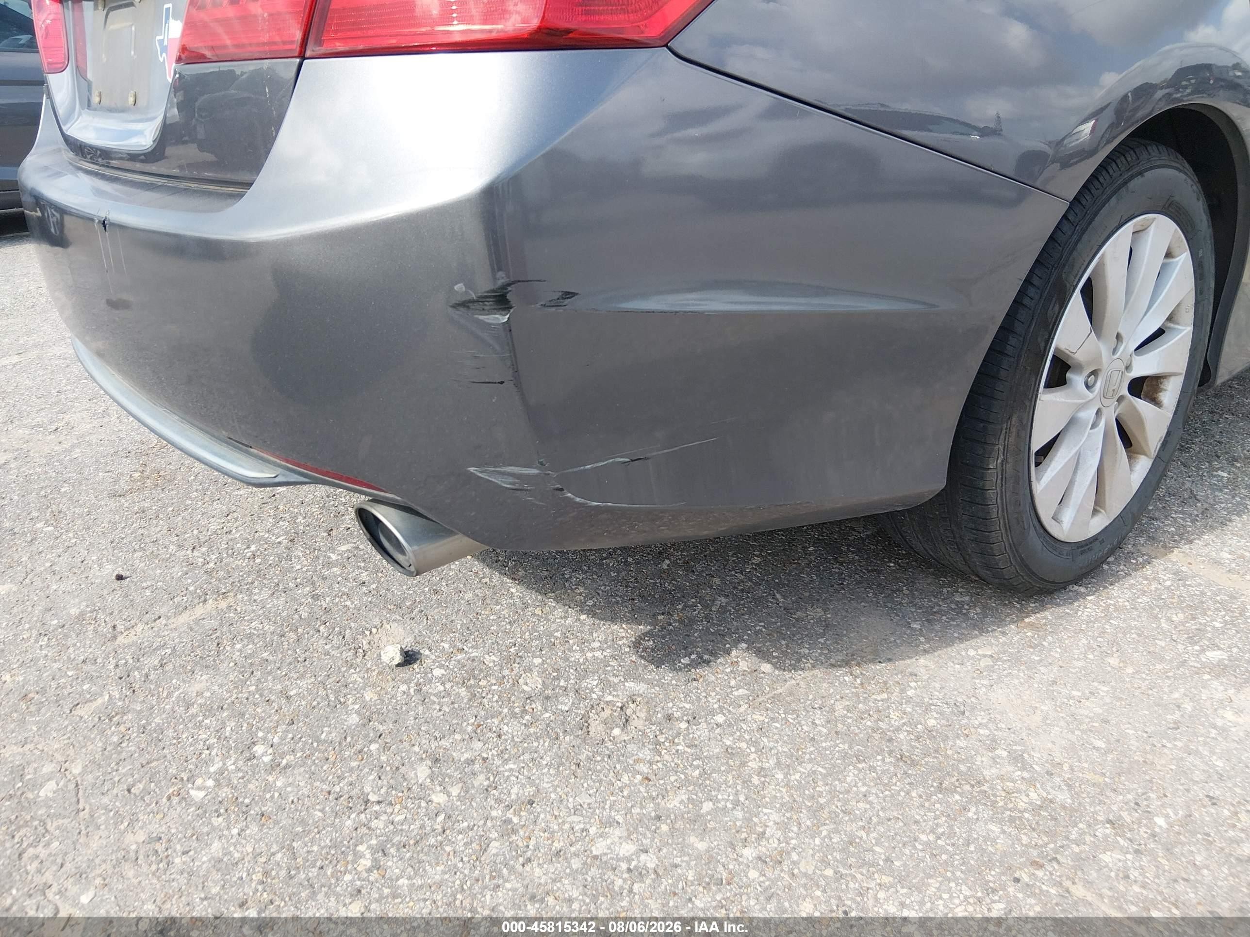 2015 Honda Accord Ex-l Серый vin: 1HGCR2F80FA073496