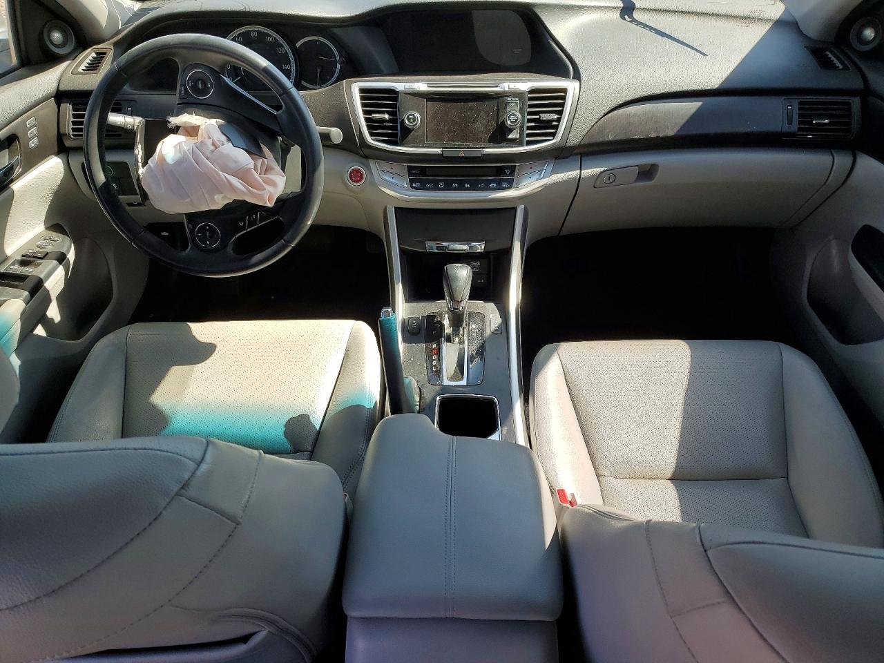 2015 Honda Accord Exl Silver vin: 1HGCR2F80FA098088