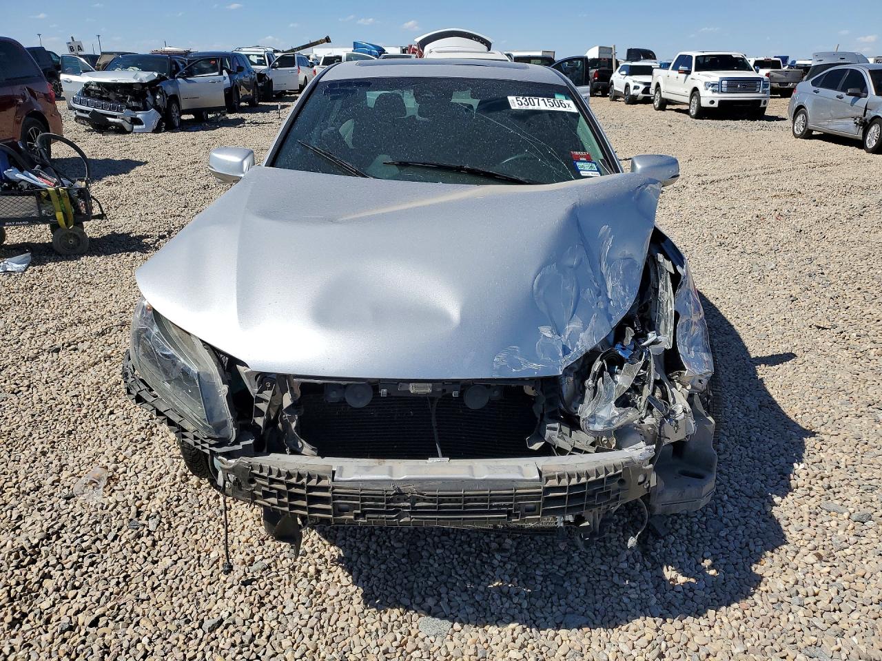 2015 Honda Accord Exl Silver vin: 1HGCR2F80FA098088