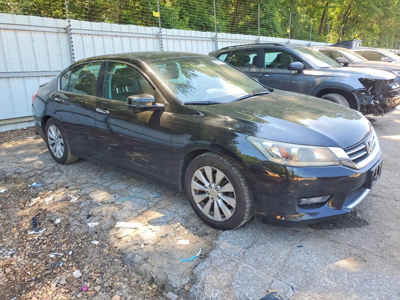 2015 Honda Accord Exl Black vin: 1HGCR2F80FA112927
