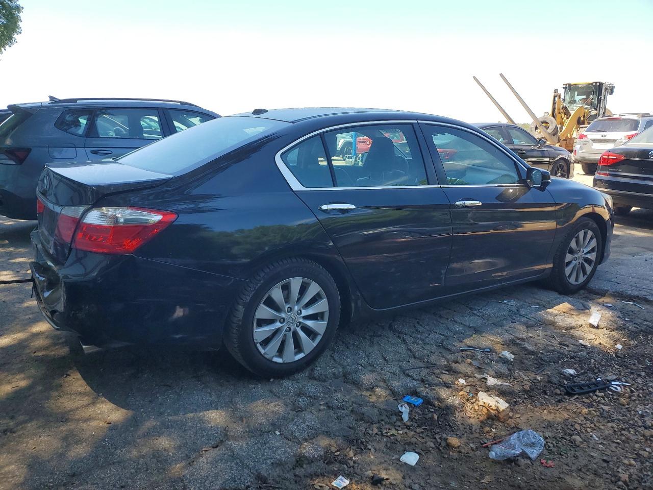 2015 Honda Accord Exl Black vin: 1HGCR2F80FA112927
