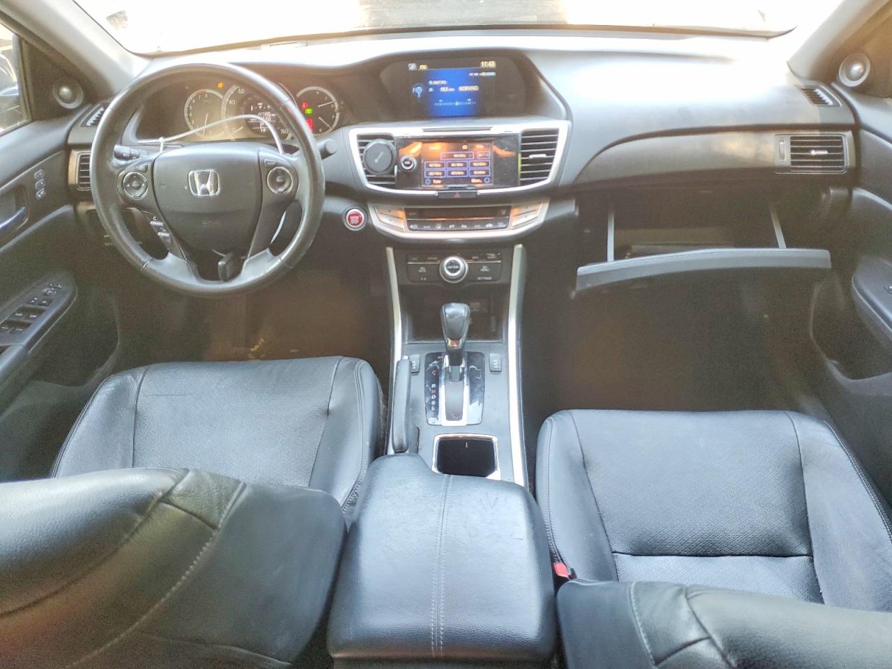 2015 Honda Accord Exl Black vin: 1HGCR2F80FA112927