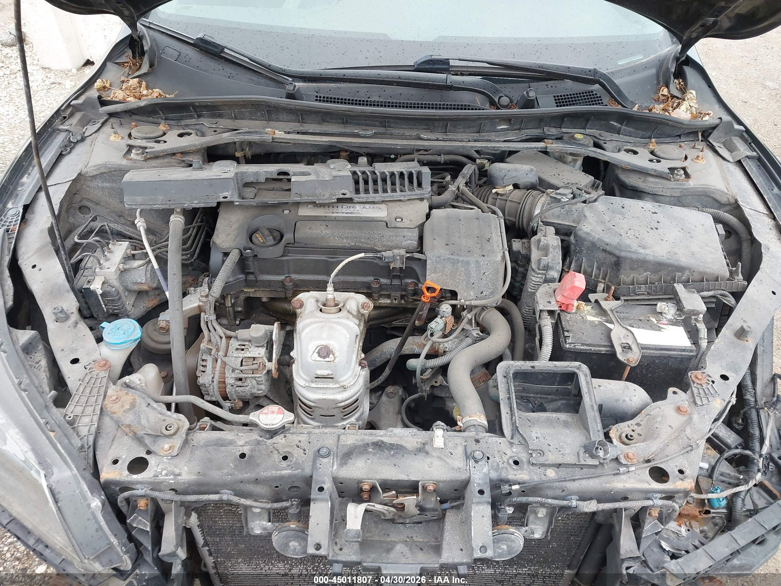 2015 Honda Accord Ex-l Black vin: 1HGCR2F80FA113995