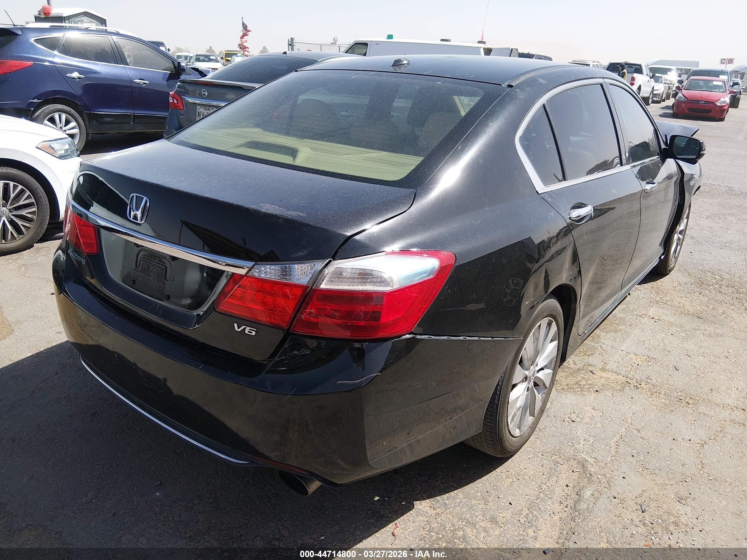2015 Honda Accord Ex-l Black vin: 1HGCR2F80FA121479