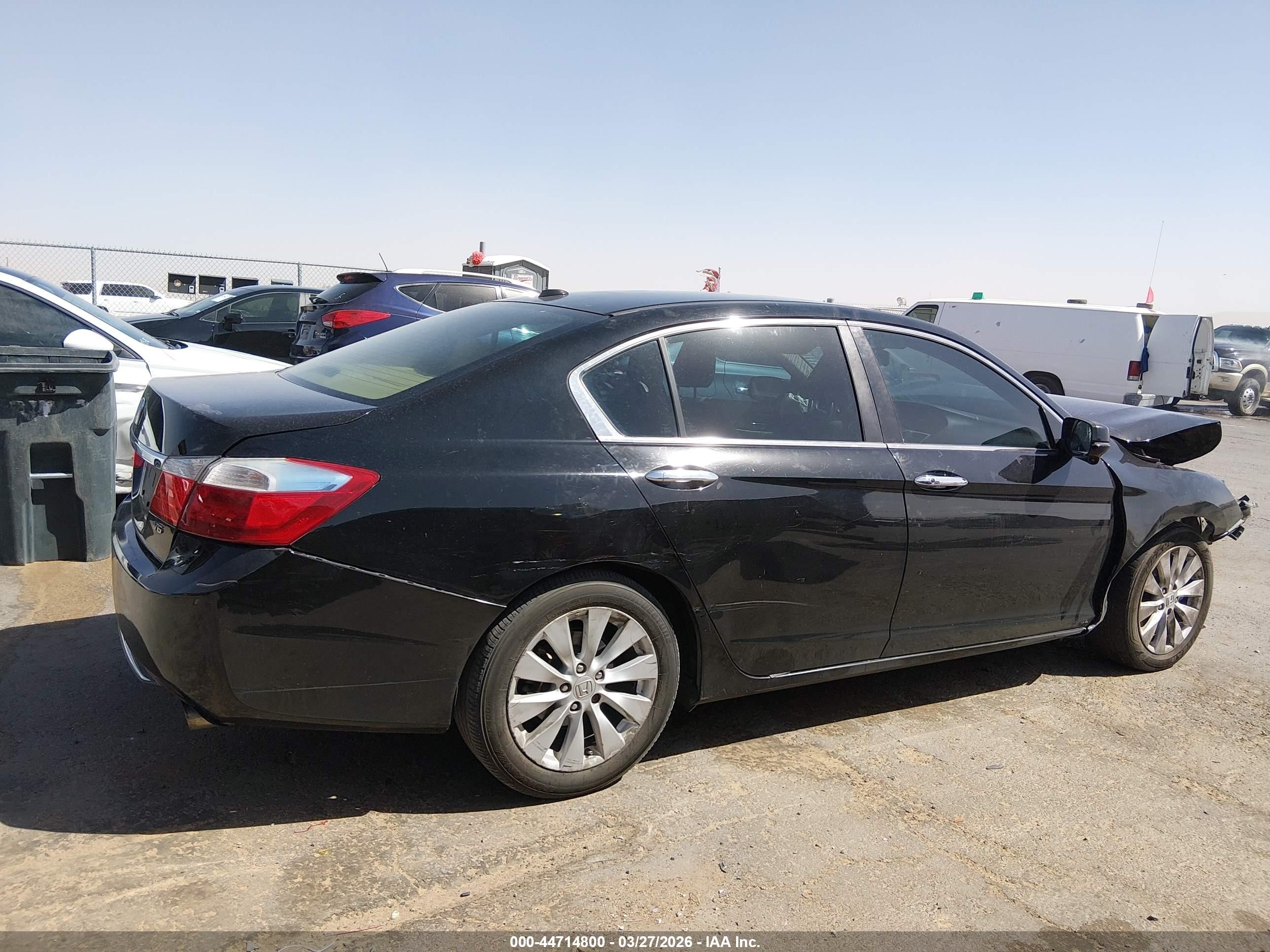 2015 Honda Accord Ex-l Black vin: 1HGCR2F80FA121479