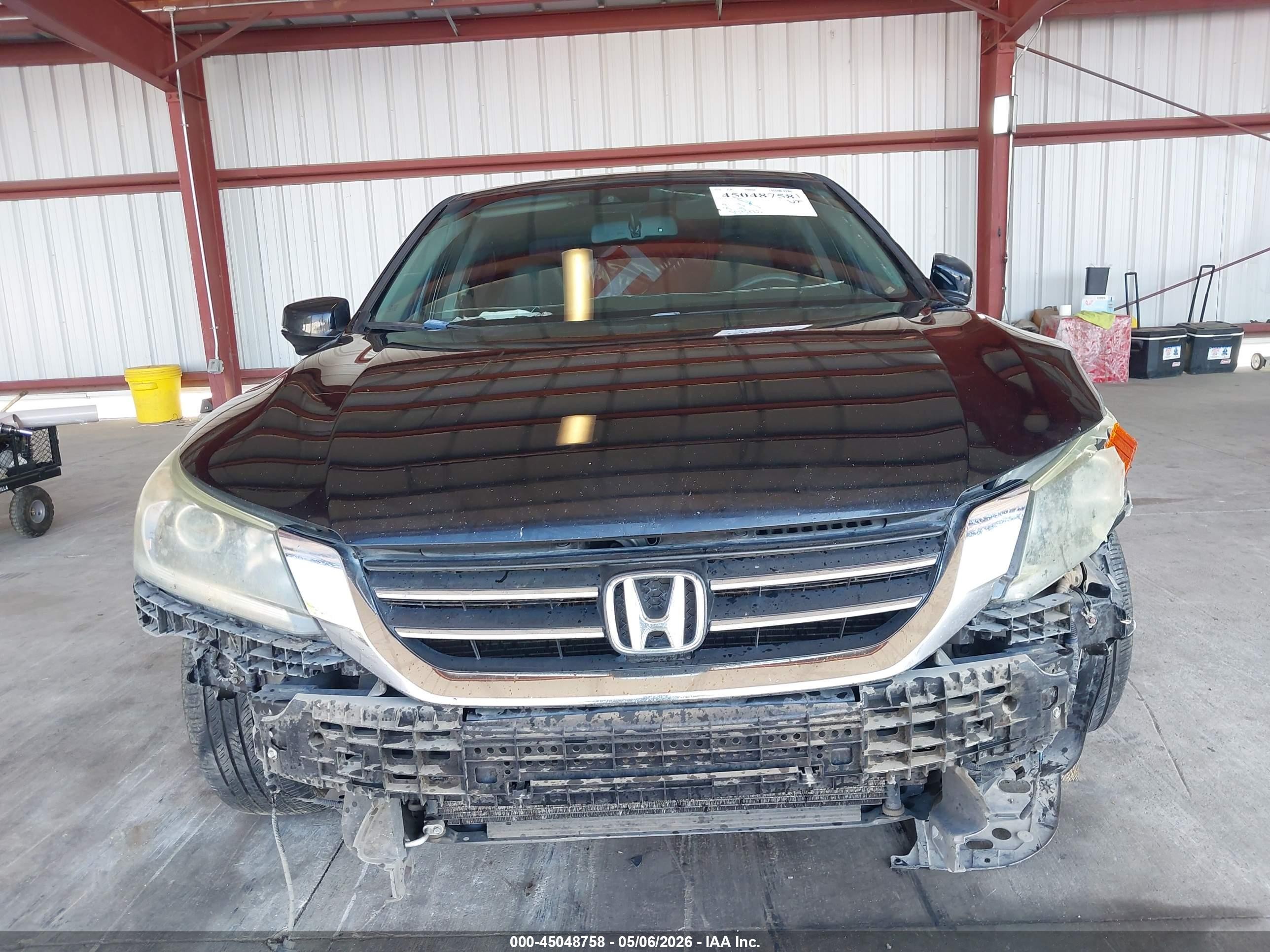 2015 Honda Accord Ex-l Черный vin: 1HGCR2F80FA146625