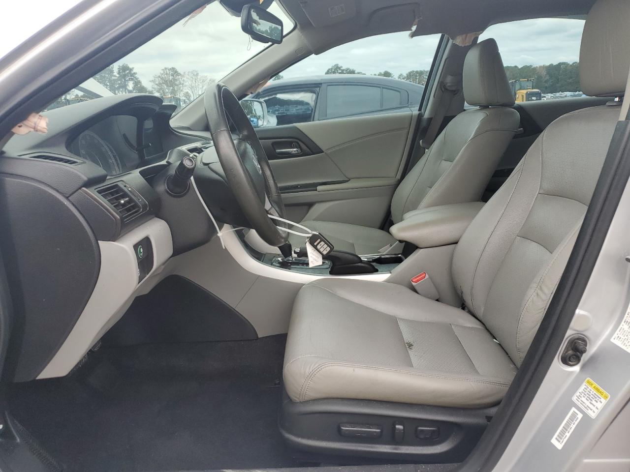 2015 Honda Accord Exl Silver vin: 1HGCR2F80FA152392