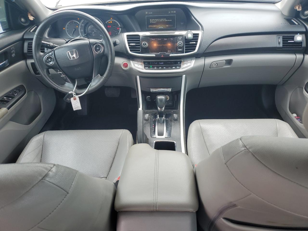 2015 Honda Accord Exl Silver vin: 1HGCR2F80FA152392