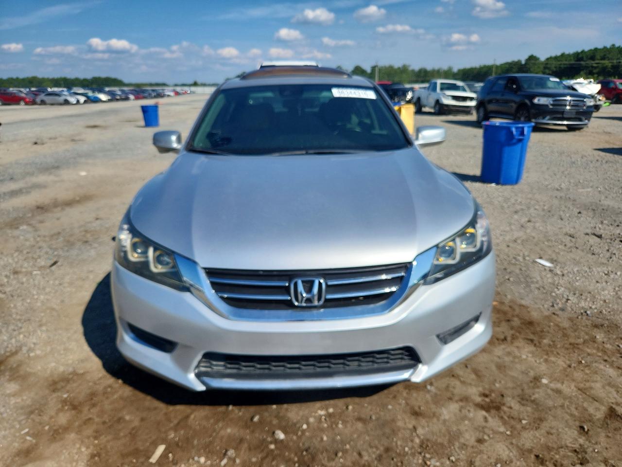 2015 Honda Accord Exl Серебряный vin: 1HGCR2F80FA152392