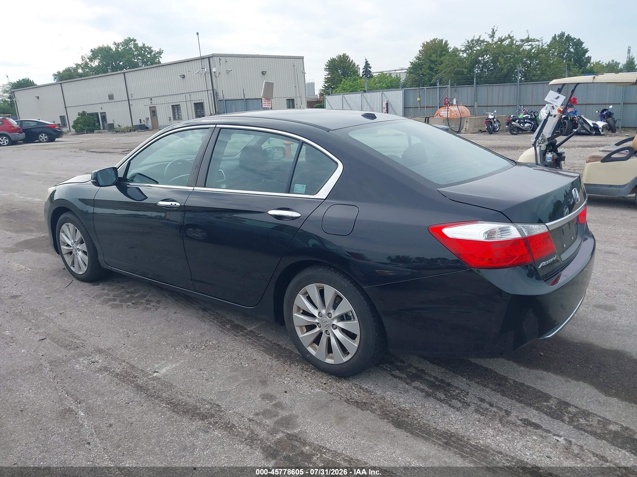 2015 Honda Accord Ex-l Black vin: 1HGCR2F80FA168091