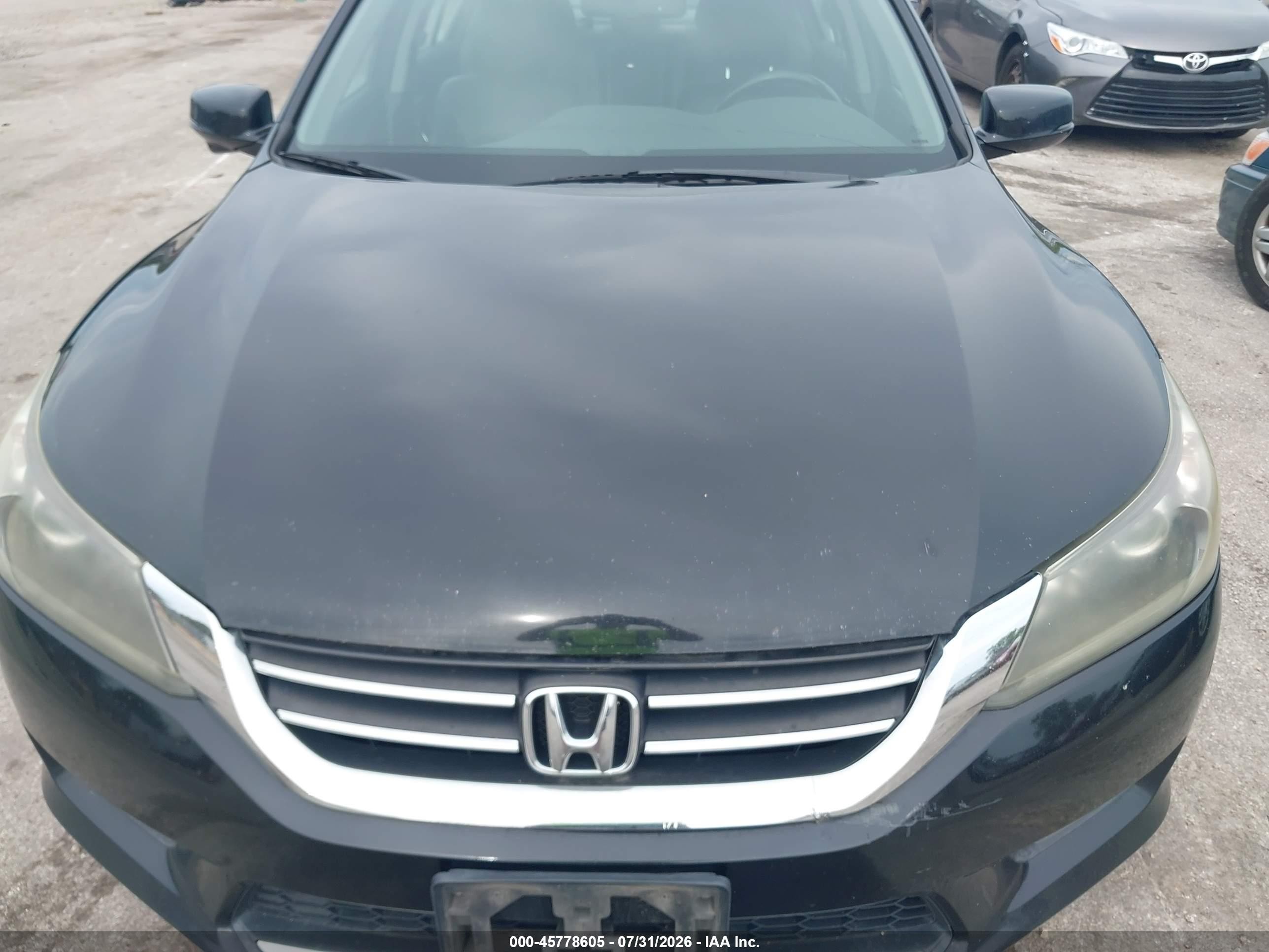 2015 Honda Accord Ex-l Black vin: 1HGCR2F80FA168091