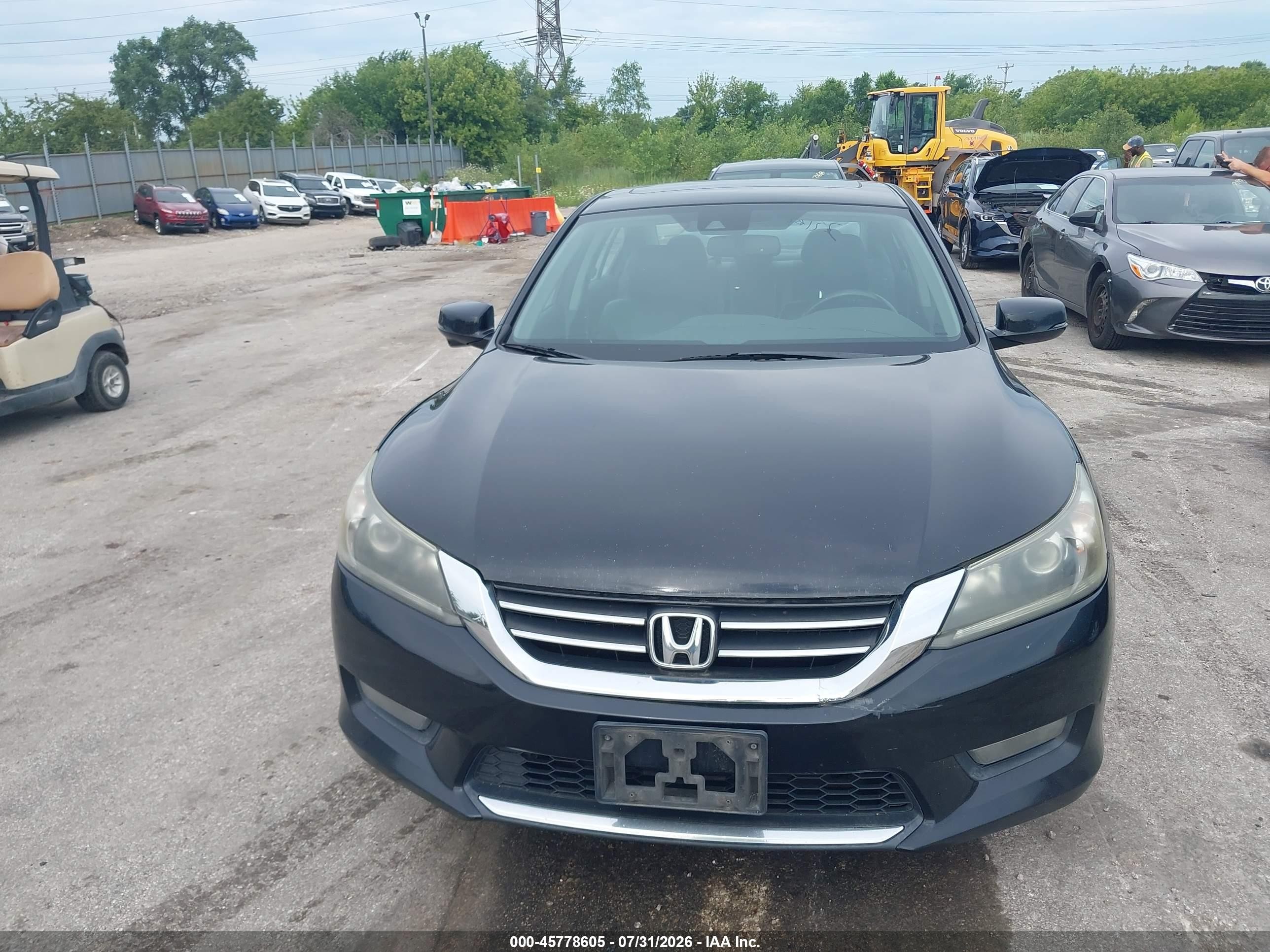 2015 Honda Accord Ex-l Black vin: 1HGCR2F80FA168091