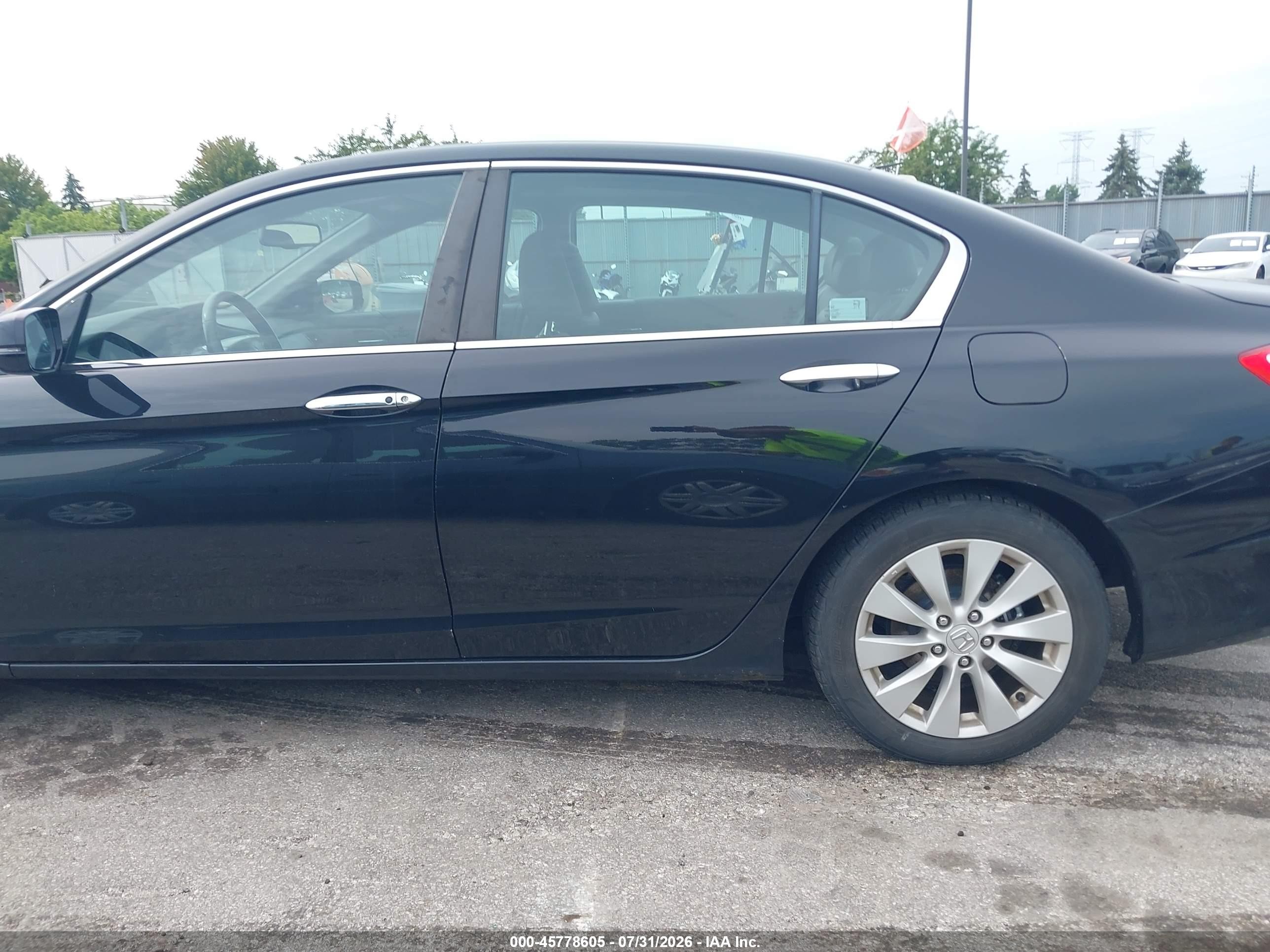 2015 Honda Accord Ex-l Black vin: 1HGCR2F80FA168091