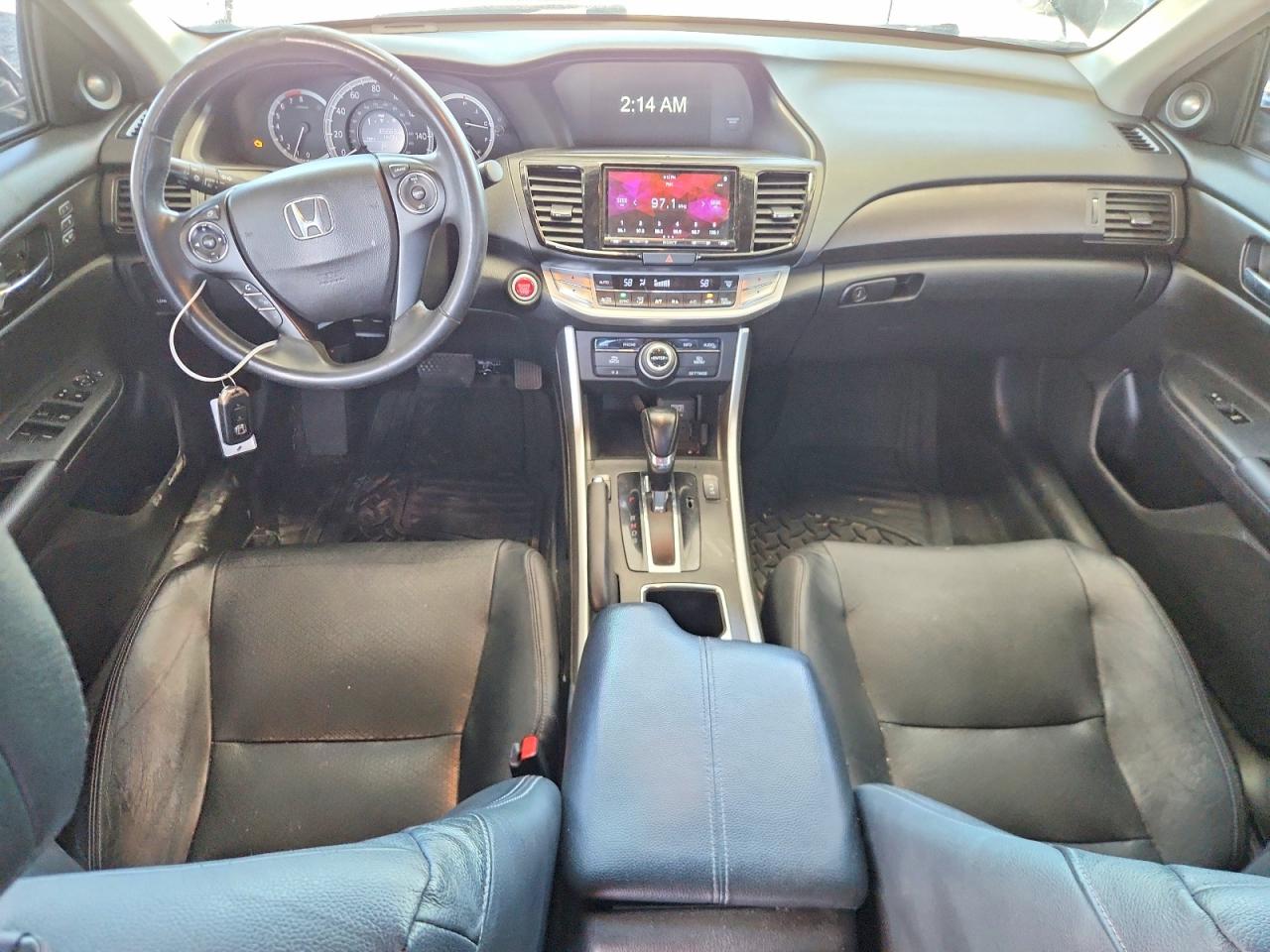 2015 Honda Accord Exl Black vin: 1HGCR2F80FA206192