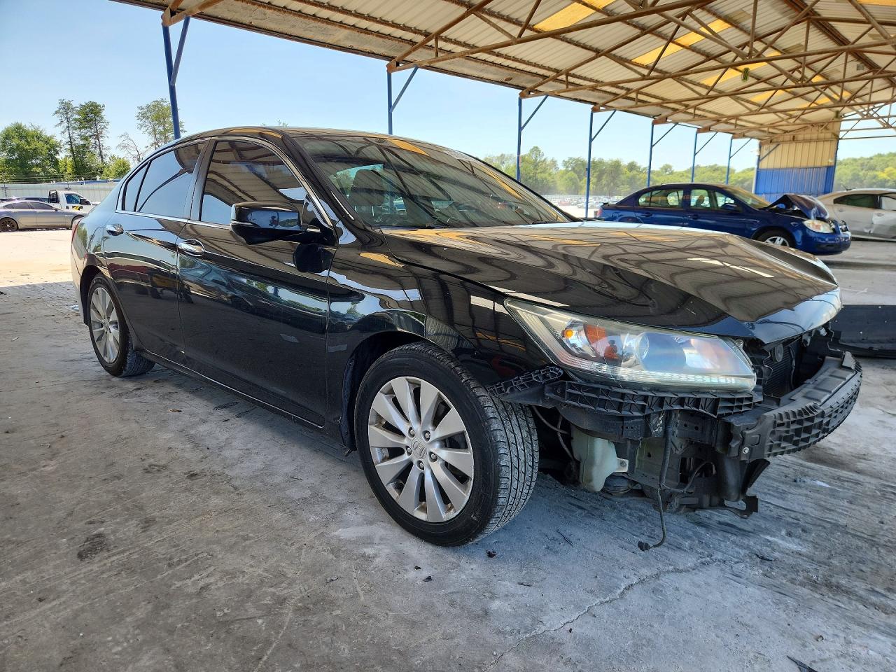 2015 Honda Accord Exl Black vin: 1HGCR2F80FA206192