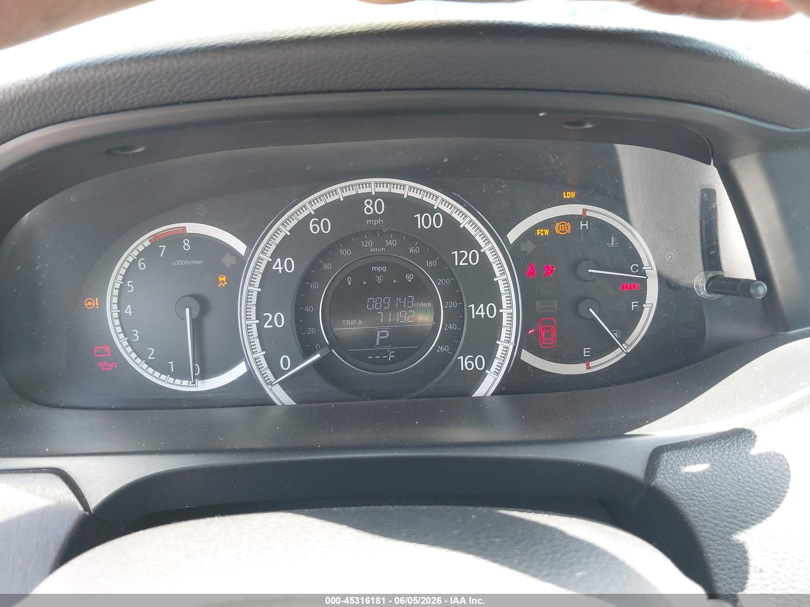 2015 Honda Accord Ex-l White vin: 1HGCR2F80FA220593