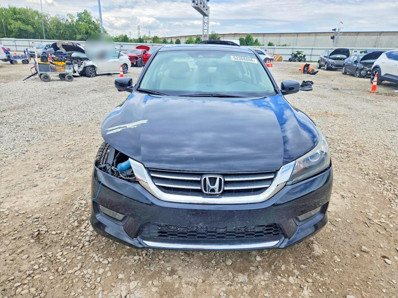 2015 Honda Accord Exl Black vin: 1HGCR2F80FA226474
