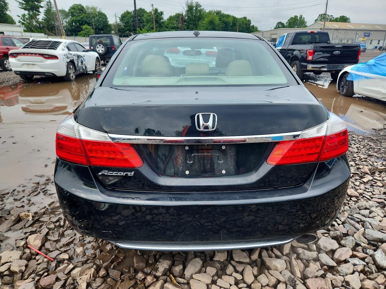 2015 Honda Accord Exl Черный vin: 1HGCR2F80FA235384